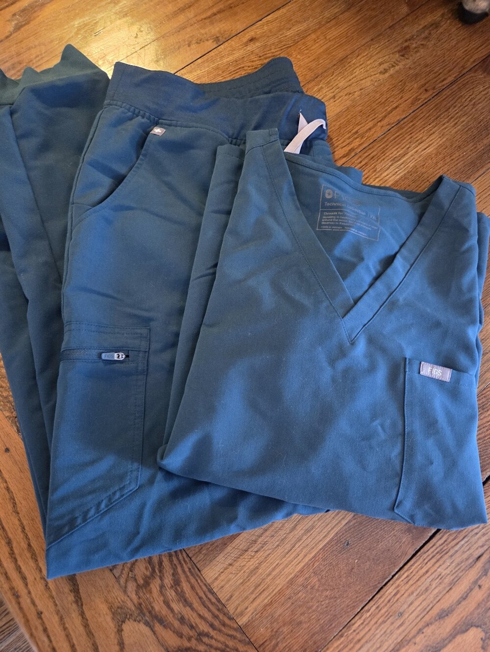 Figs Dark Green Scrub Set  - XXL/T